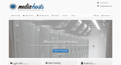 Desktop Screenshot of media-hosts.com
